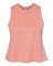 BELLA + CANVAS Women’s Racerback Crewneck Crop Tank Top for Summer Wear & Custom Print Casual Crop